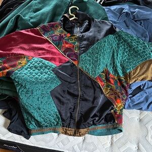 Colorful Patchwork Women's Jacket